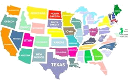 Navi mieten Discount24. USA Map