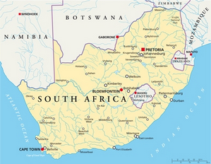 Republik Südafrika. Navi mieten Discount24
