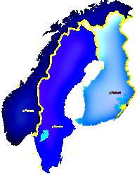 Norwegen, Schweden, Finnland, Navi mieten Discount 24